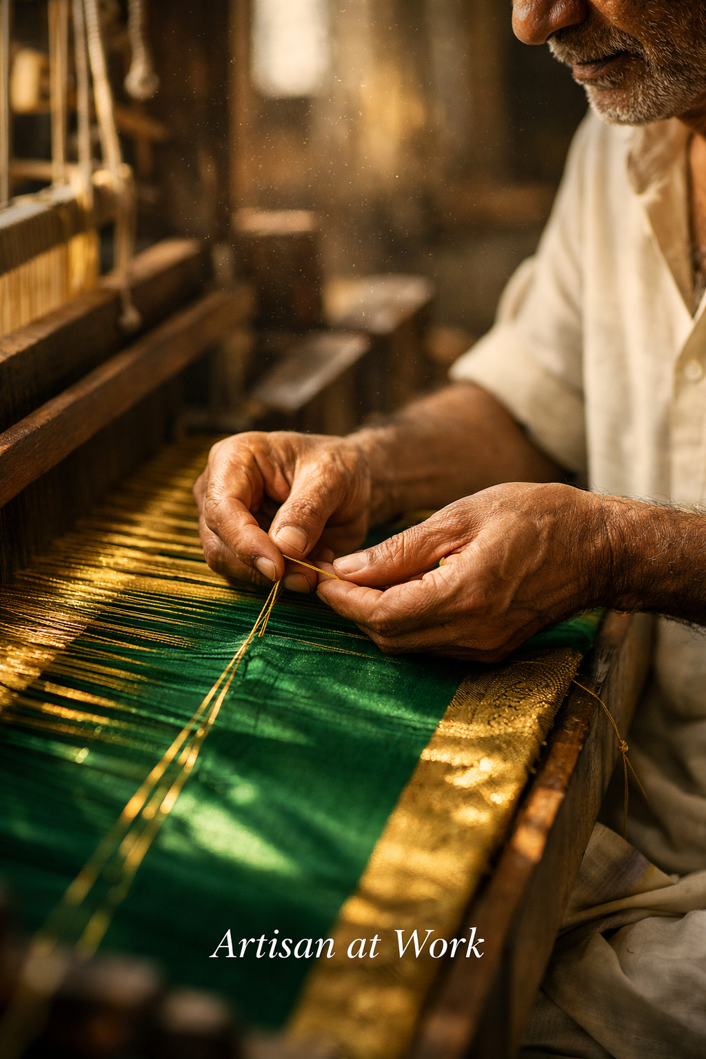 Traditional Handloom Weaver